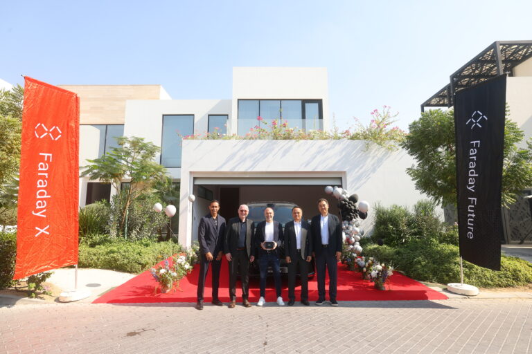 Faraday Future Hosts FX Super One Delivery Ceremony for Soccer Legend Andrés Iniesta in Dubai; Middle East Operations Enter Product Delivery and Revenue Phase