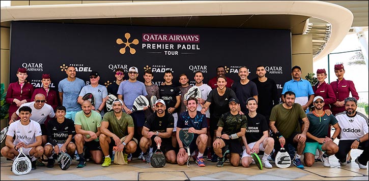 Premier Padel hosts F1 stars and global athletes at legendary Padel activation – Qatar Grand prix 2025 Premier Padel hosts F1 stars and global athletes at legendary Padel activation - Qatar Grand prix 2025 - premier padel