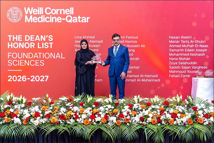 WCM-Q students honored at the inaugural Dean’s Honor List ceremony for medical program WCM-Q students honored at the inaugural Dean's Honor List ceremony for medical program - wcm-q students