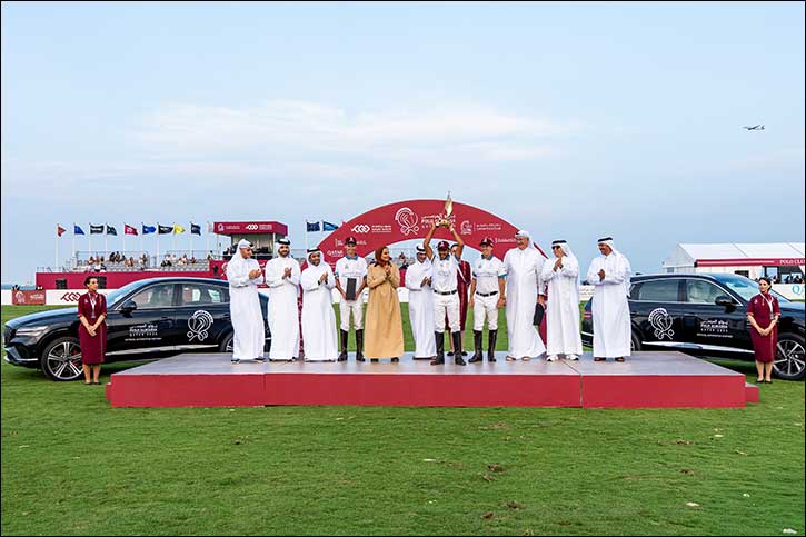 H.E. Sheikha Al Mayassa bint Hamad bin Khalifa Al Thani Presents the Polo AlMarsa Qatar 2025 Championship Cup H.E. Sheikha Al Mayassa bint Hamad bin Khalifa Al Thani Presents the Polo AlMarsa Qatar 2025 Championship Cup - sheikha ma...