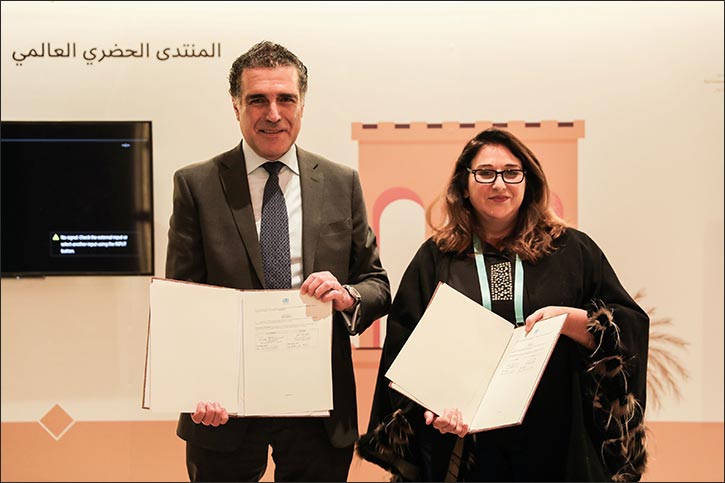 QF’s Earthna and UN-Habitat Sign Memorandum of Understanding to Advance Sustainability and Climate Resilience in Hot and Arid Cities QF's Earthna and UN-Habitat Sign Memorandum of Understanding to Advance Sustainability and Climate Resilience in Hot and A...