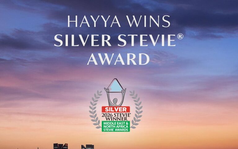Hayya Wins Silver Stevie Award for Public Sector Innovation in MENA - hayya wins