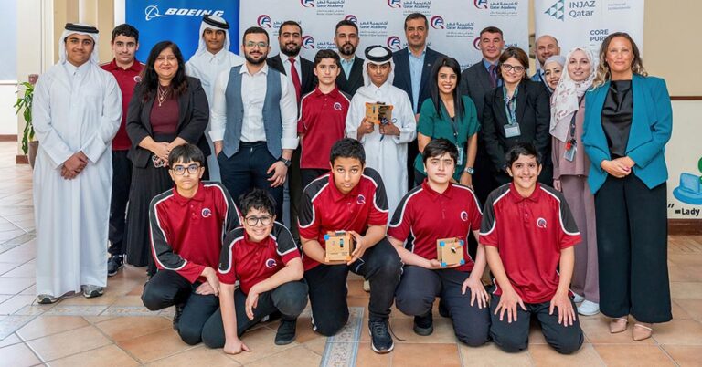 Boeing, INJAZ Qatar and Pure Minds Academy Inspire Future Space Talent Through CubeSat Explorer Challenge in Doha - boeing...