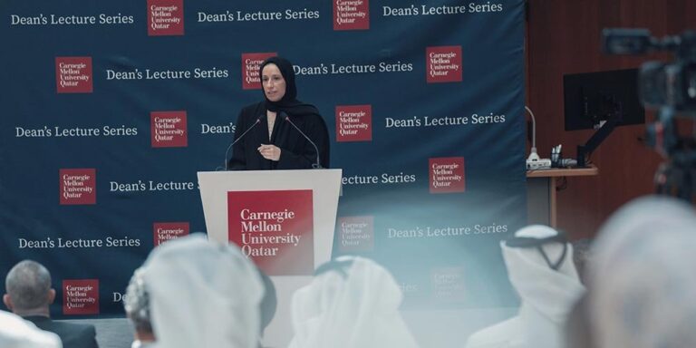 Minister of Social Development and Family discusses Qatar’s strategy with Carnegie Mellon students - minister social