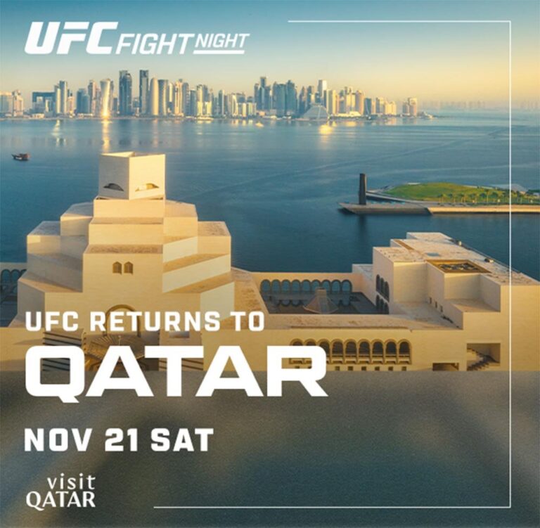 Visit Qatar announces the return of UFC to Doha this November Visit Qatar announces the return of UFC to Doha this November - visit qatar
