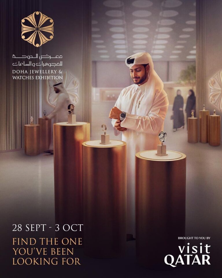 Qatar Tourism prepares to launch the 22nd edition of the Doha Jewellery and Watches Exhibition - qatar tourism
