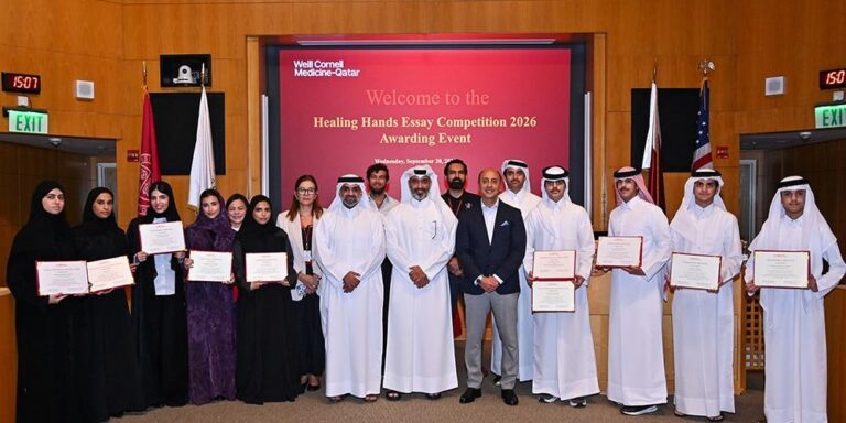 Four high school students triumph in WCM-Q “Healing Hands” essay contest Four high school students triumph in WCM-Q "Healing Hands" essay contest - four high